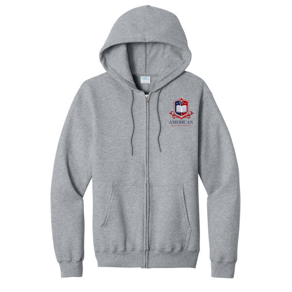 AHS - Core Fleece Full Zip Hooded Sweatshirt Thumbnail